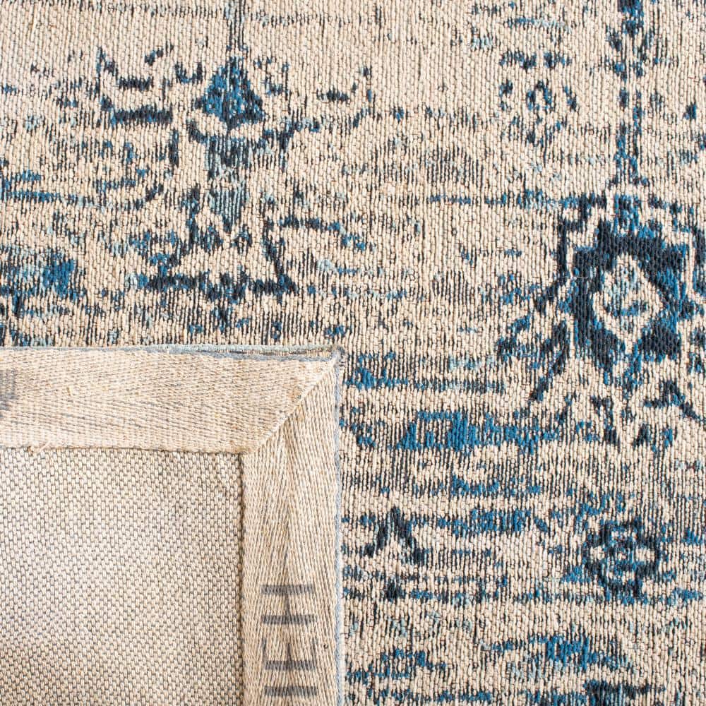 Taupe Flat Woven Synthetic 5' x 8' Area Rug