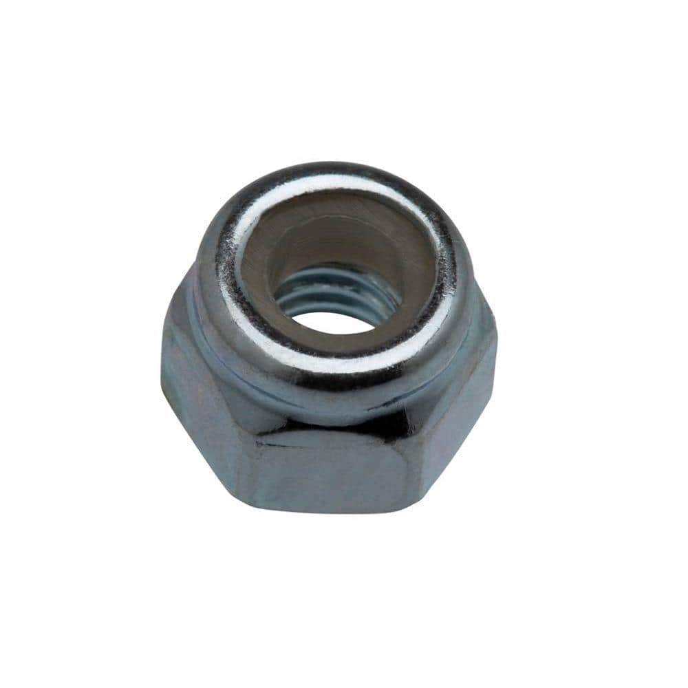 Everbilt #6-32 Zinc Plated Nylon Lock Nut (100-Pack) 800282 The Home Depot