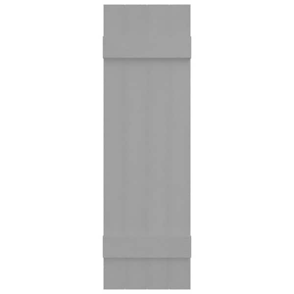 Builders Edge 14 in. W x 47 in. H Vinyl Exterior Joined Board and 