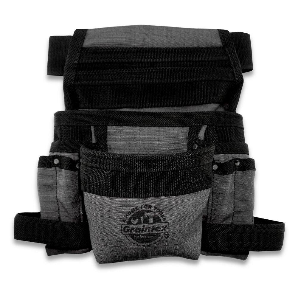 10-Pocket Black Canvas Finisher Tool Pouch with Belt price history on PriceWatchPro