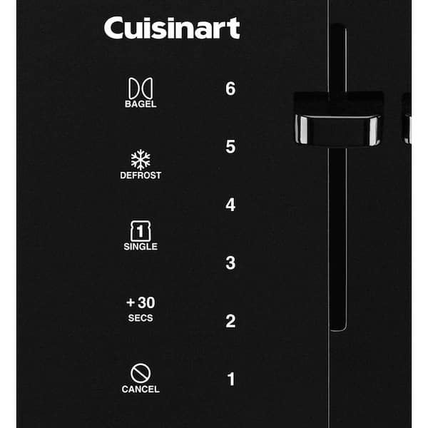 Cuisinart CPTT40P1 4-Slice Black Touchscreen Toaster