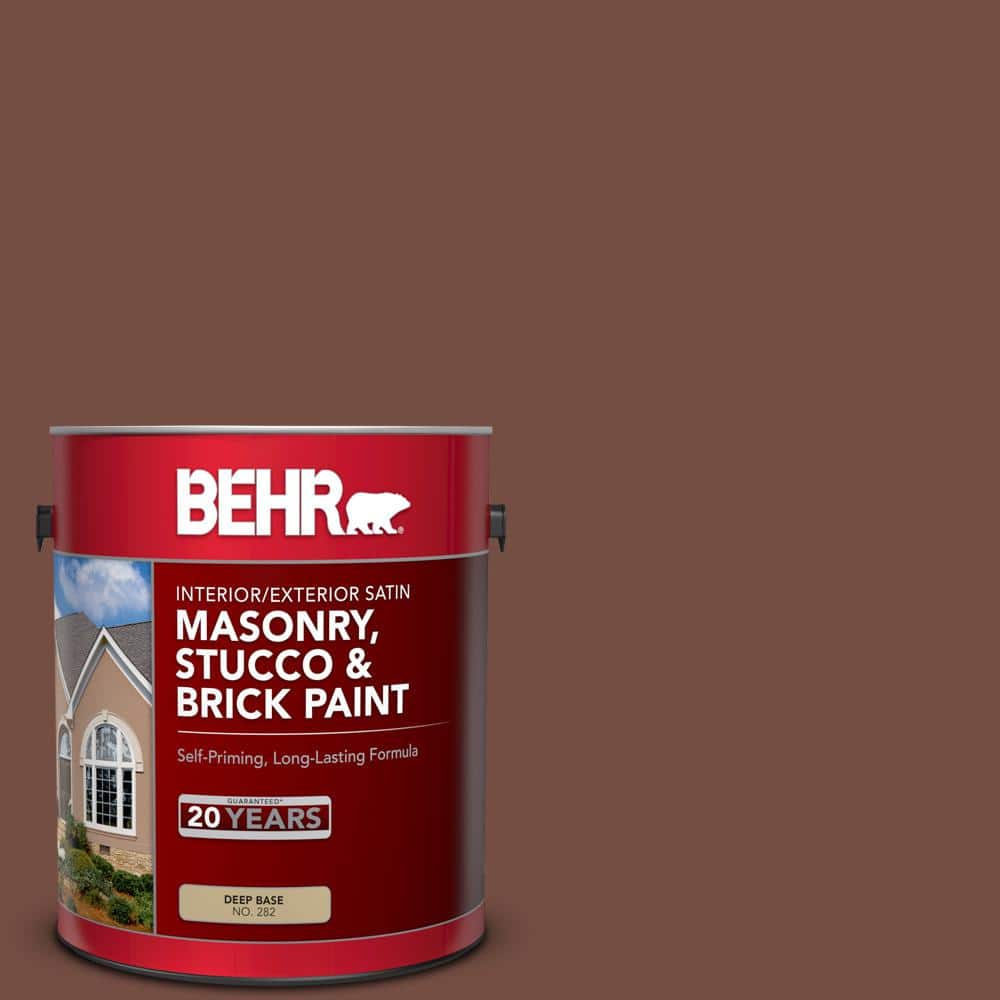 1 gal. #SC-129 Chocolate Satin Interior/Exterior Masonry, Stucco and Brick Paint price history on PriceWatchPro