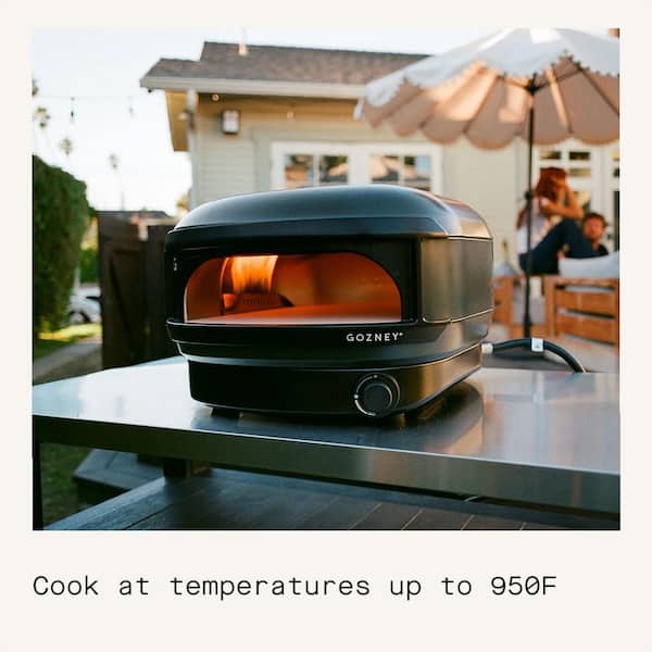 GOZNEY Arc Lite-Off Black Propane Pizza Oven GAPOBUS1226 - The