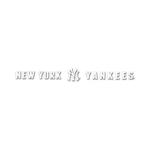 New York Yankees Sun Stripe 3.25 in. x 34 in. Windshield Decal