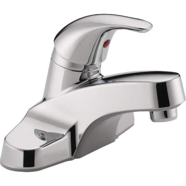 Core 4 in. Centerset Single-Handle Bathroom Faucet in Chrome
