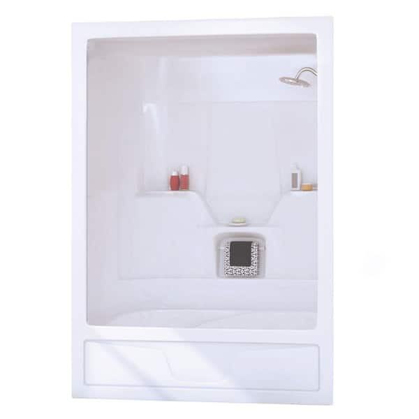 MAAX Aspen 31 In. X 60 In. X 85 In. 3-piece Acrylic Bath And Shower Kit ...