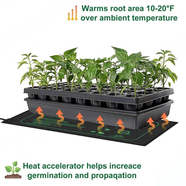 ITOPFOX 4 in. x 20.75 in. Seedling Heat Mat Indoor Plants