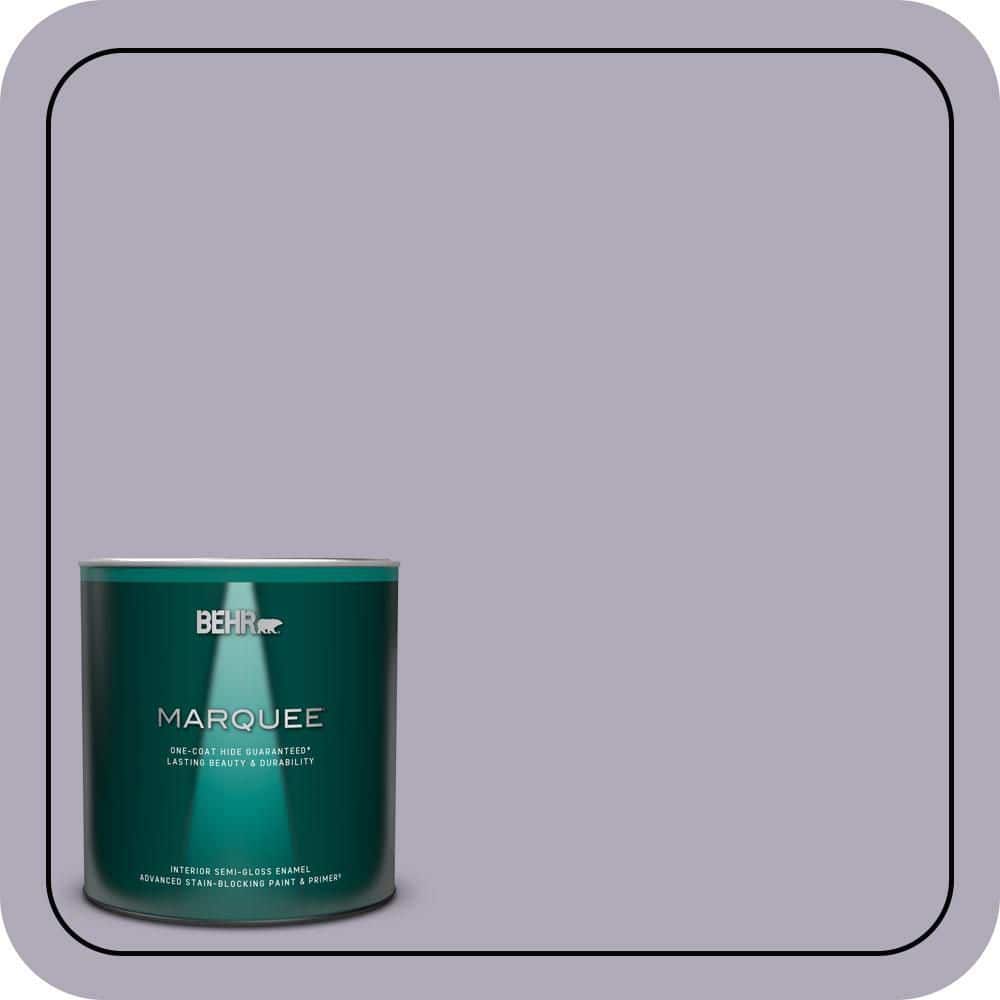 1 qt. #ICC-98 Lilac Bloom Semi-Gloss Enamel Interior Paint & Primer price history on PriceWatchPro