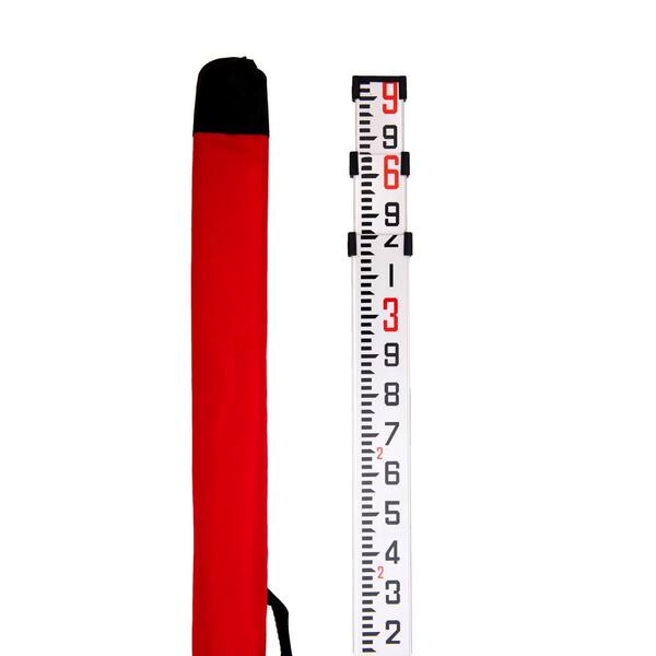 9 Ft 10Th 3 Section Aluminum Grade Rod 