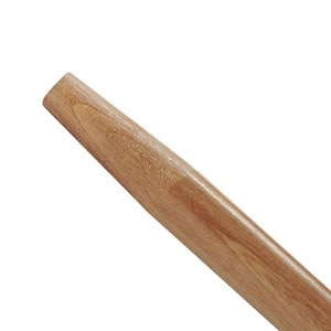 Hardwood Replacement Handle for Mop and Broom, Tapered - 48 in. L x 0.9375 in. Dia.
