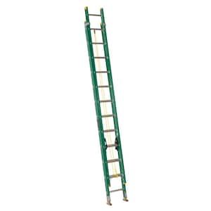 24 ft. Fiberglass Extension Ladder, ANSI, Type II, 225 lbs. Load Capacity