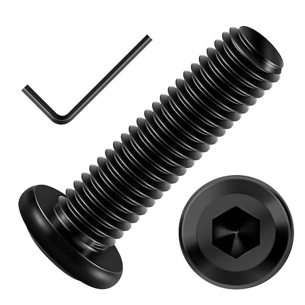 M8 x 30 mm Black Oxide Stainless Steel Hex Socket Cap Head Socket Head Cap Screws (20-Pack)