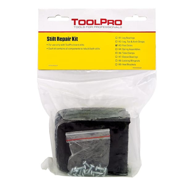 ToolPro Replacement Soles Kit for Adjustable Drywall Stilts