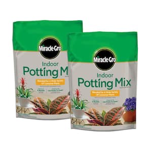 6 qt. Indoor Potting Mix (2-Pack)