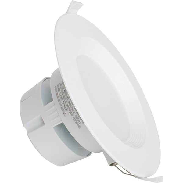 Simply Conserve 6 in. Canless 3000K New Construction or Remodel IC Rated Integrated LED Recessed-Light Kit