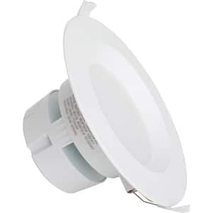 6 in. Canless 3000K New Construction or Remodel IC Rated Integrated LED Recessed-Light Kit