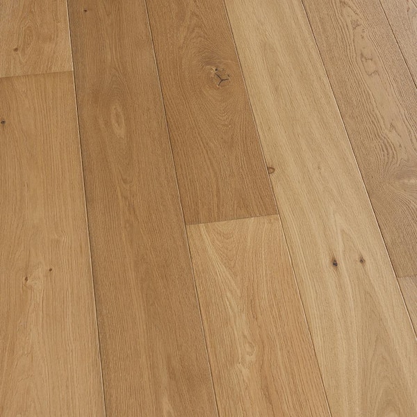 Malibu Wide Plank Take Home Sample - Hollister French Oak Water Resistant Engineered Hardwood Flooring