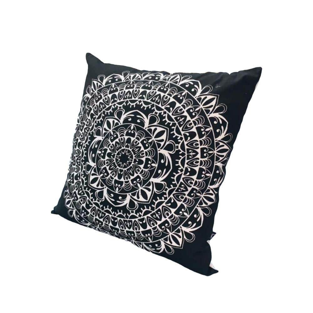 Simple Printed Scandinavian Chair Cushion Butt Cushion Cotton Four