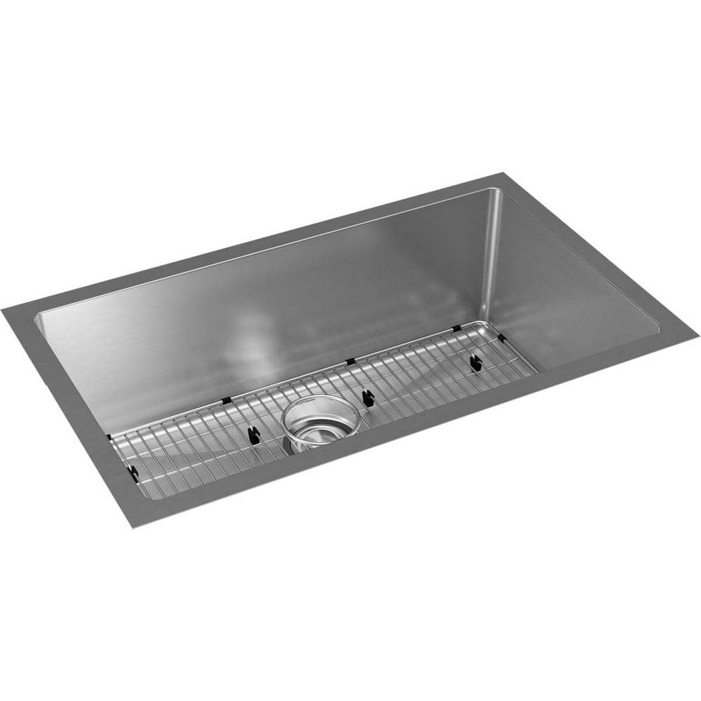 Elkay 31'' Satin Stainless Steel Single Bowl Undermount Sink