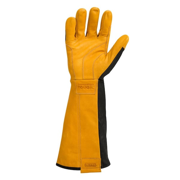1Pair Professional Welder Welding Soldering Gloves Protective Heat Shield Brown