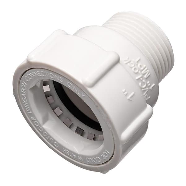 Orbit 1 in. PVC-Lock x 1 in. MPT Adapter