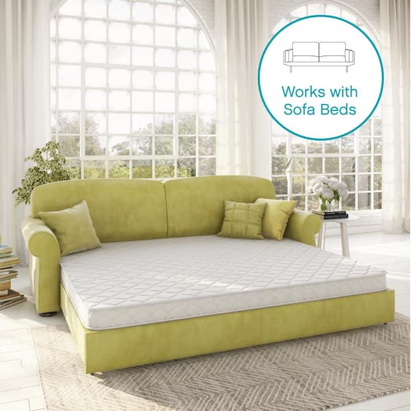 Classic Twin-Size 4.5 in. Gel Foam Sofa Bed Mattress