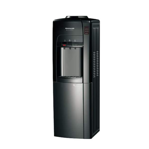 5 Gallon Top Load Water Dispenser Built-In Cooling Refrigerated Compartment in Black