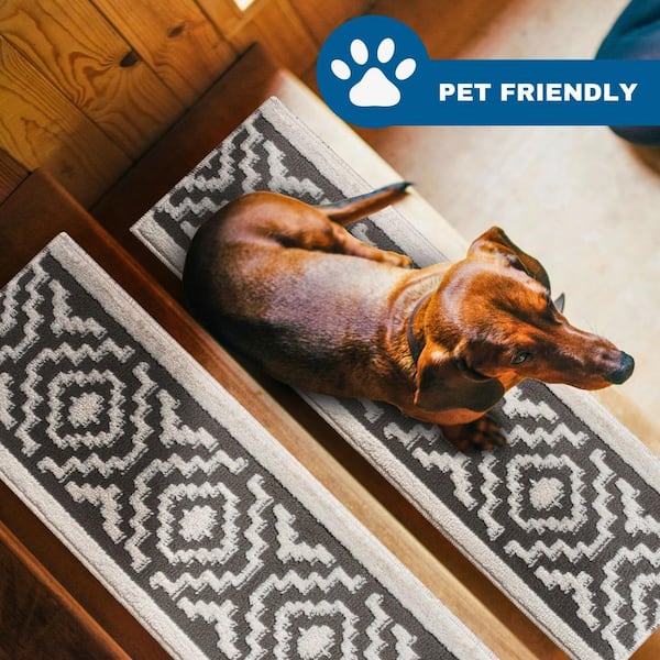 Dachshund White Stone Non Slip Bath Mat - Artsy Mats