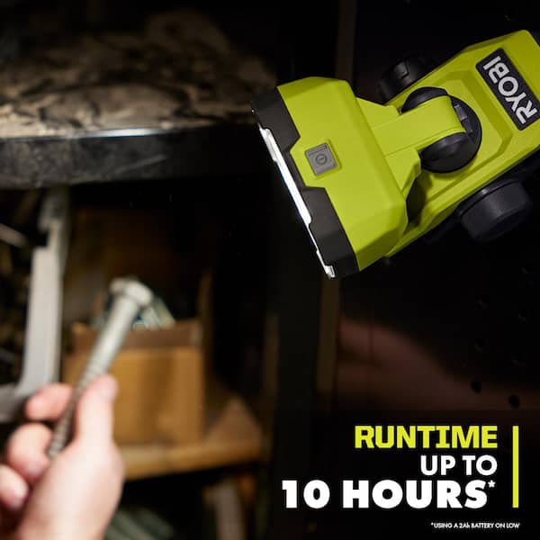 RYOBI USB Lithium Magnetic Clamp Light Kit w/ 2.0 Ah Battery