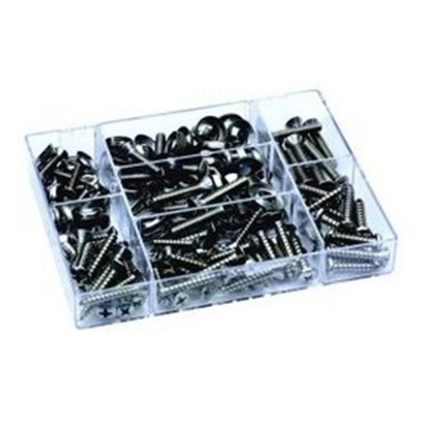 Unbranded Stainless Deluxe Fastener Kit (168-Piece )