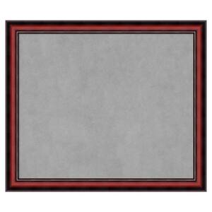 Rubino Cherry Scoop 27 in. x 23 in Framed Magnetic Board