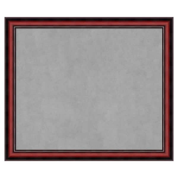 Amanti Art Rubino Cherry Scoop 27 in. x 23 in. Framed Magnetic Board