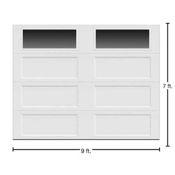 Clopay Bridgeport Steel Extended Panel 9 ft x 7 ft Insulated 6.3 R