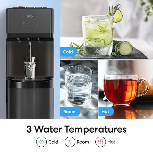 Brio 520 Self-Cleaning No-Line Tri-Temperature Bottom Loading 2