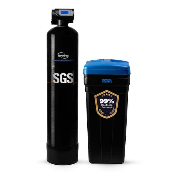 WCSTB45KG Whole House & Commercial Water Softener System, 45,000 Grains High Capacity, Removes Hard Water and Scale