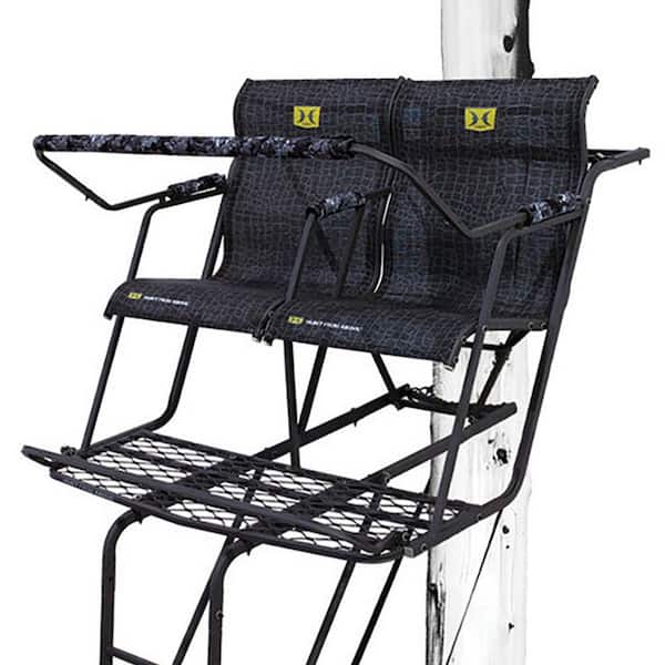 18 ft. Denali Steel 2-Man Ladder Treestand with Safe-Tread Steps (2-Pack)