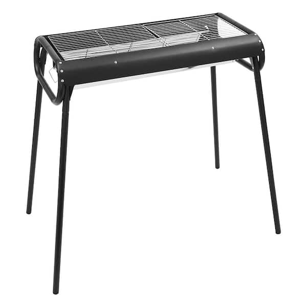 Portable Charcoal Grill in Black with Storage Bag Outdoor BBQ Grill