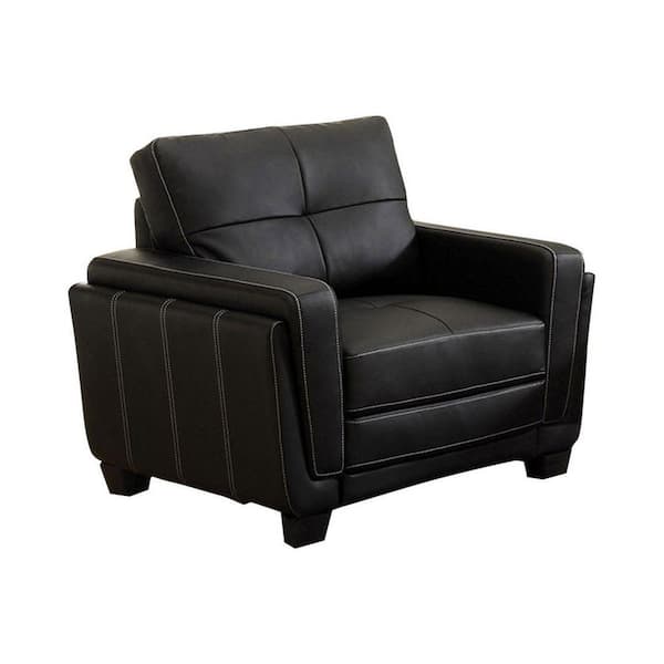 Benjara Black Contemporary Chair