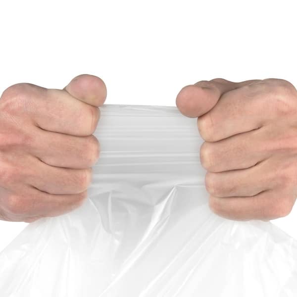 55 Gal. 1.5 mil (eq) Heavy-Duty Clear Recycling Bags (100-Count)