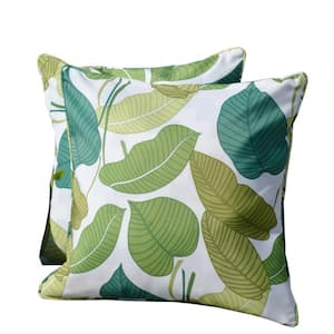 Square Outdoor Throw Pillow (2-Pack)