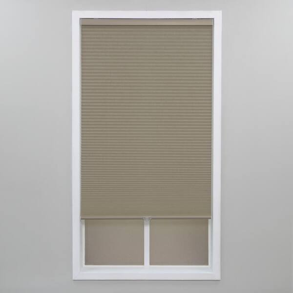 Perfect Lift Window Treatment Linen Cordless Light Filtering Polyester Cellular Shades - 31 in. W x 72 in. L
