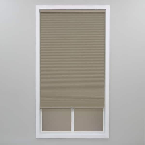 Perfect Lift Window Treatment Linen Cordless Light Filtering Polyester Cellular Shades - 49.5 in. W x 48 in. L