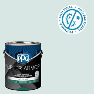 1 gal. PPG1142-1 Peaceful Night Semi-Gloss Antiviral and Antibacterial Interior Paint with Primer