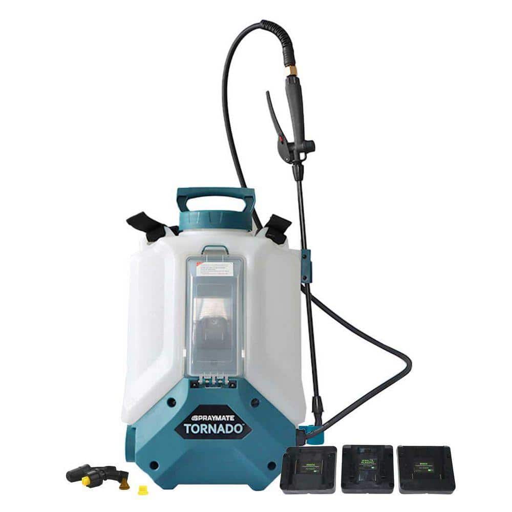 SPRAYMATE Tornado Battery Backpack Sprayer [Tool Only 4 Gal