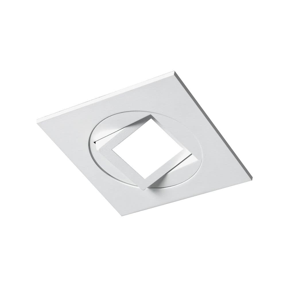 DQR4MA Series 4 in. Square Selectable White Integrated LED Recessed Gimbal/Eyeball Trim price history on PriceWatchPro
