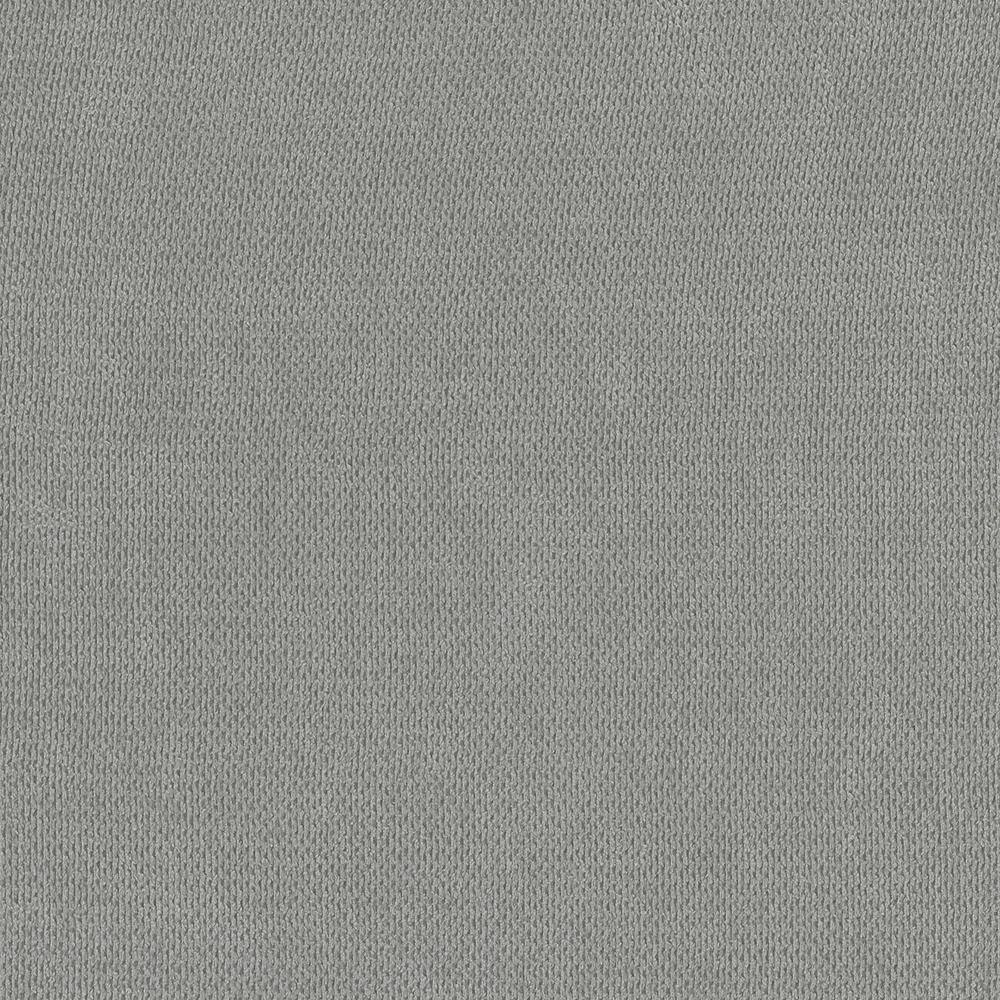 Gray Channel Tufted Accent Chair with Manufactured Wood Frame