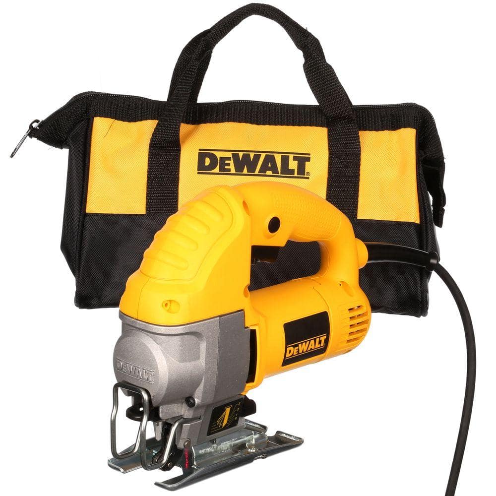 DEWALT 5.5 Amp Corded Variable Speed Jig Saw Kit with Bag -  DW317K