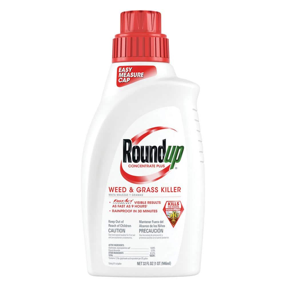 Roundup oz. Concentrate Weed and Grass Killer 5005001 - Home Depot