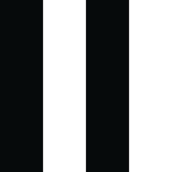 Repeel Stripe Black and White Peel and Stick Wallpaper (Covers 28 sq. ft.)  RP436 - The Home Depot