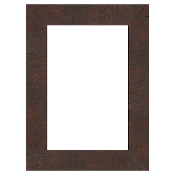 Wildwood Brown 17 in. x 23 in. Polystyrene Framed Dry Erase Magnetic Memo Board